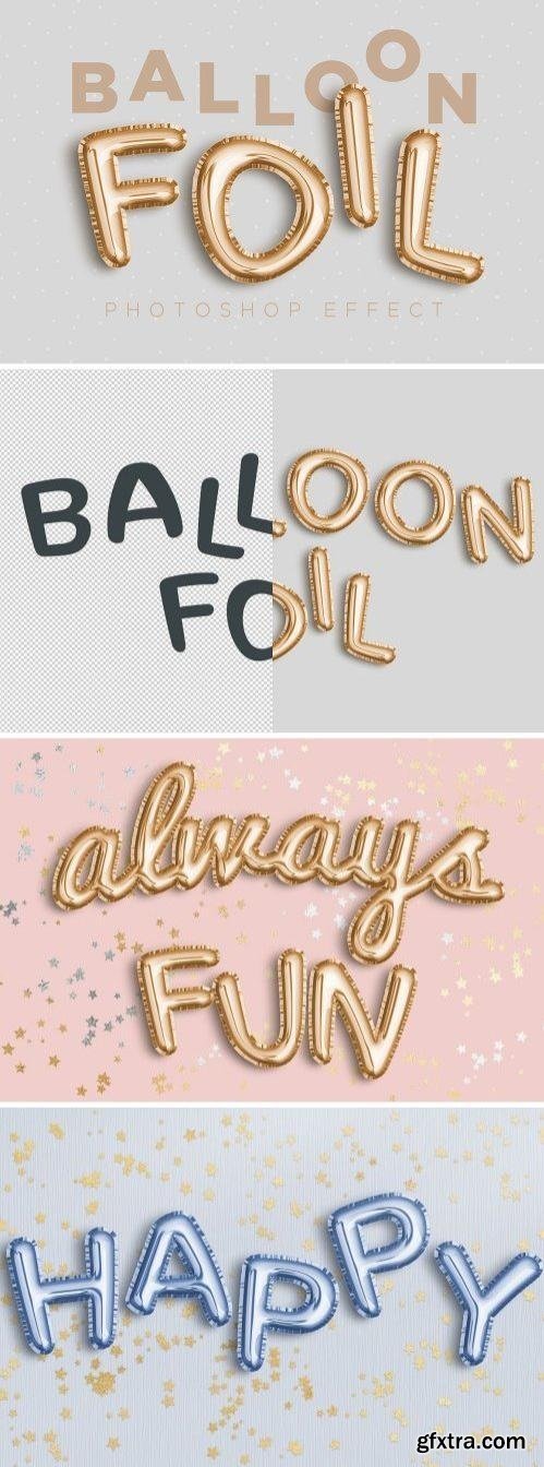 CM - Foil Balloon Photoshop Effect 2498448