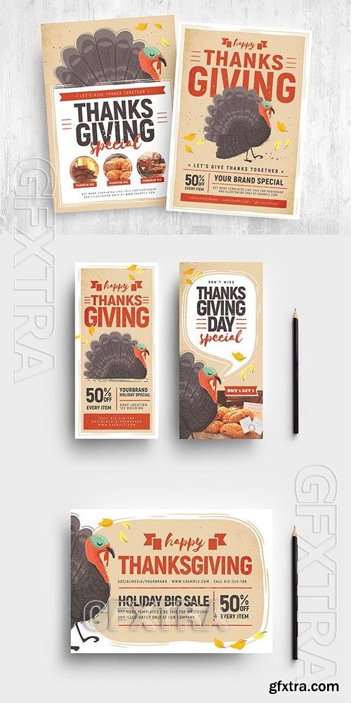 Thanksgiving Poster / Flyer H5WVSC3