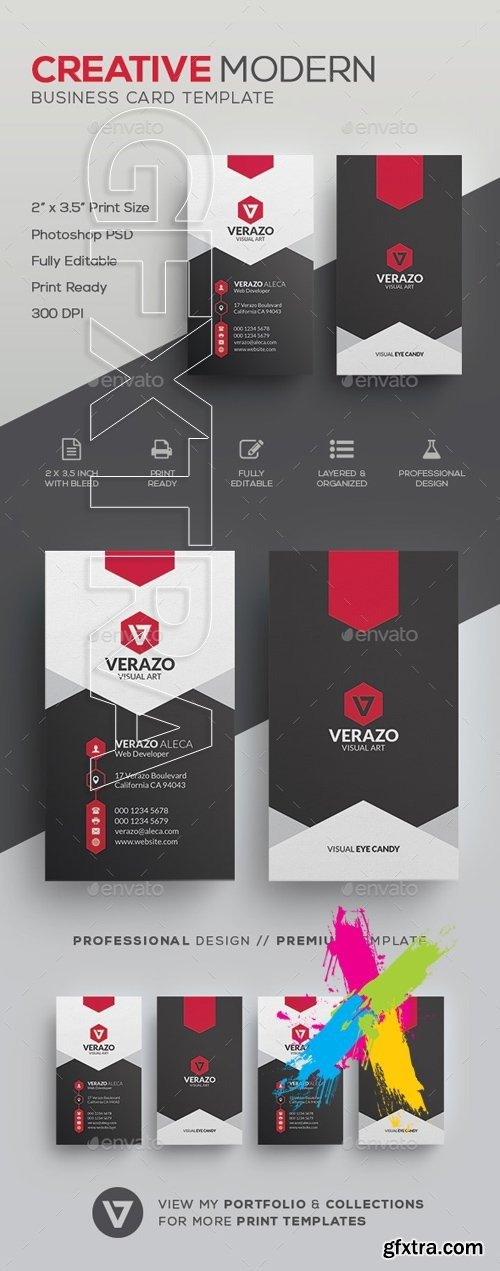 GraphicRiver - Stylish Business Card Template 19748836