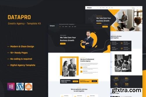 ThemeForest - Datapro v1.0.0 - Creativ Agency Elementor Template Kit - 33870057