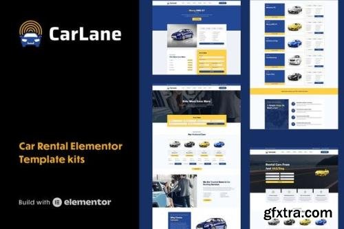 ThemeForest - CarLane v1.0.0 - Car Rental Elementor Template Kit - 33951911
