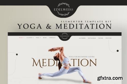 ThemeForest - Edelweiss v1.0.0 - Yoga & Meditation Elementor Template Kit - 33963958