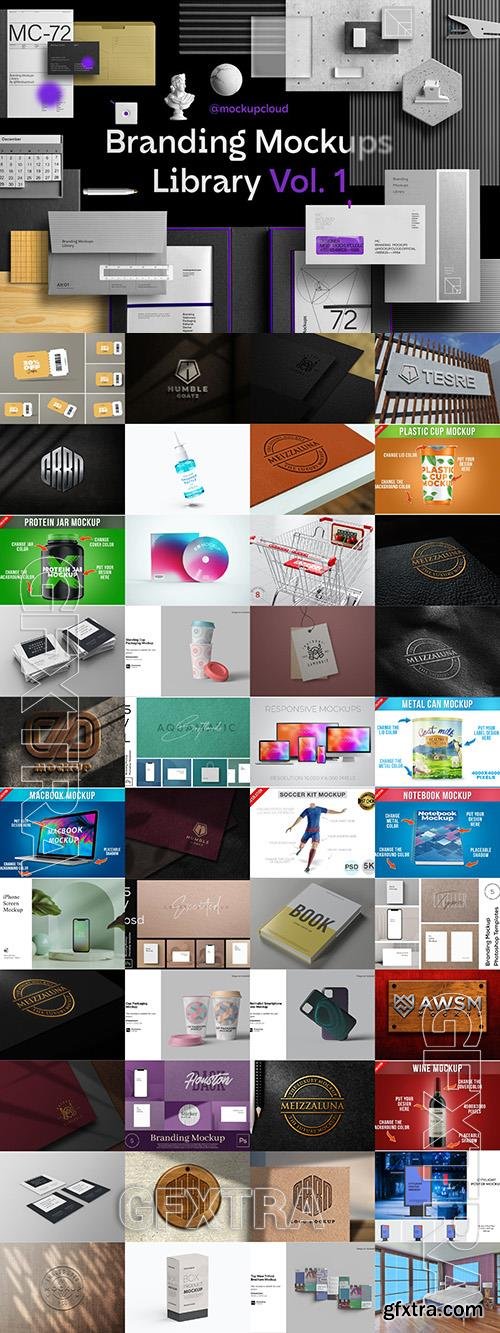 45 Different Mock-ups Bundle 3