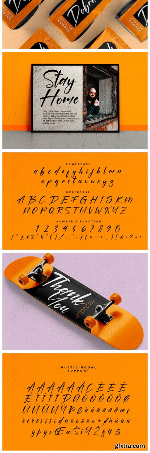 Ganboster Font