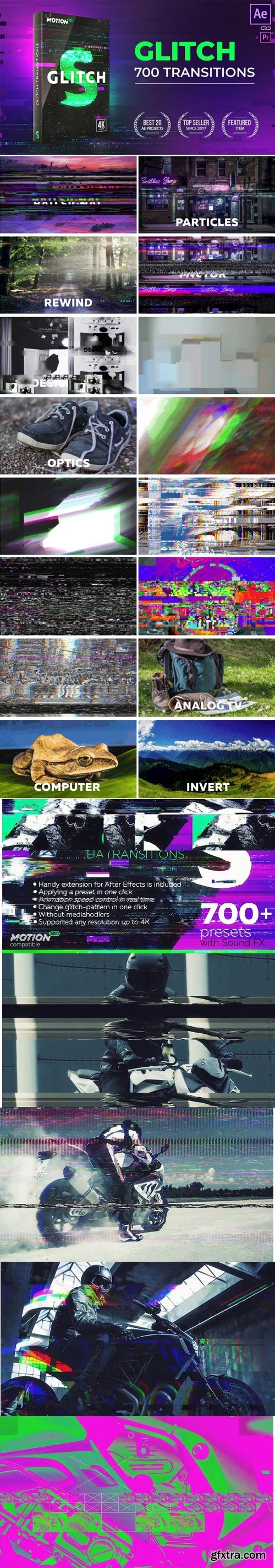 Videohive - Glitch Transitions V3 - 21059280