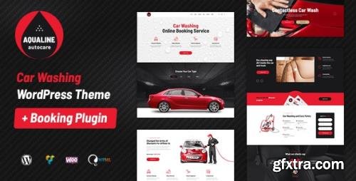 ThemeForest - Aqualine v1.2.2 - Car Washing Service with Booking System WordPress Theme - 25741414