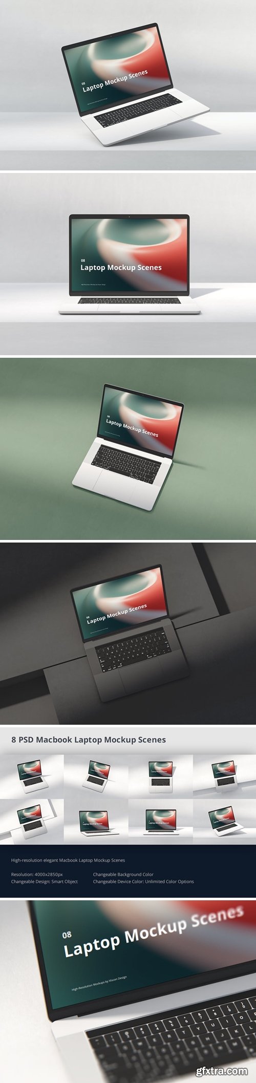 GraphicRiver - Laptop Mockup Scenes 33829899