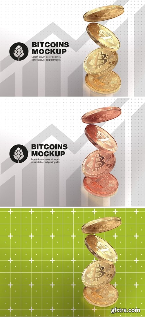 Set Golden Bitcoin Moc