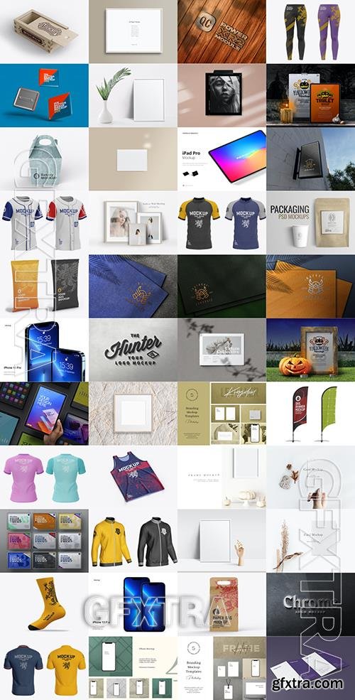 44 Different Mock-ups Bundle