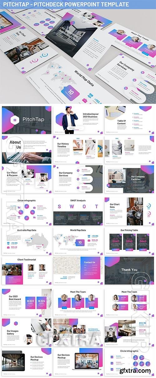 Pitchtap - Pitchdeck Powerpoint Template PBSAXVS