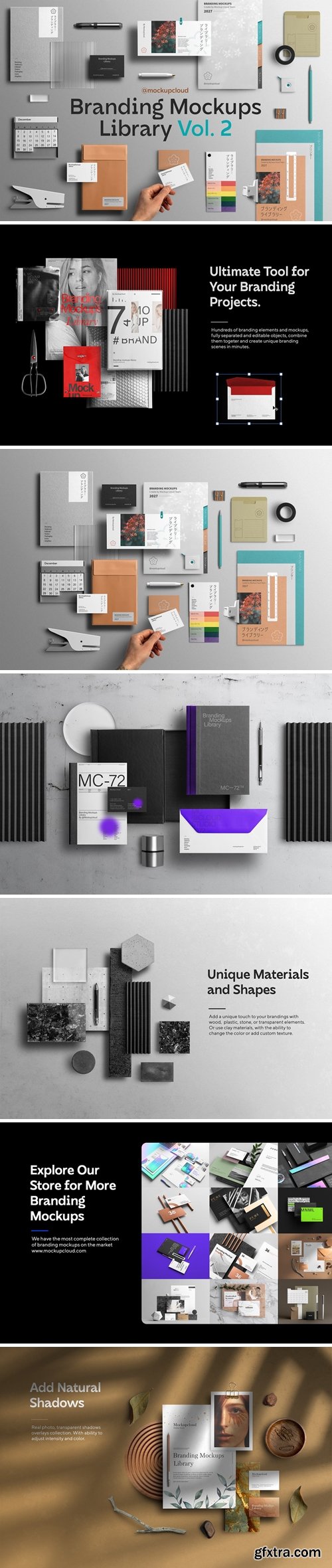 Branding Mockups Library Vol. 2