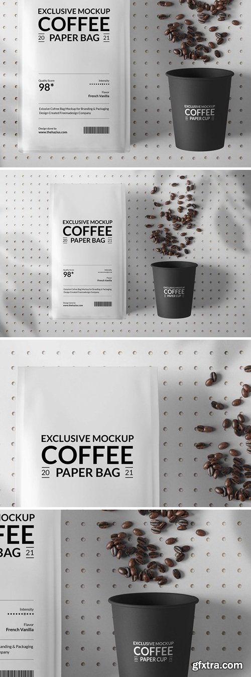 Coffee Bag Mockup