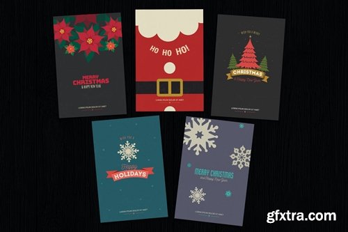 Simple Christmas Invitation Cards