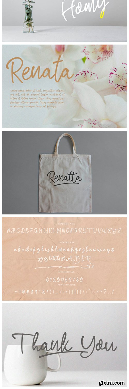 Renatta Script Font