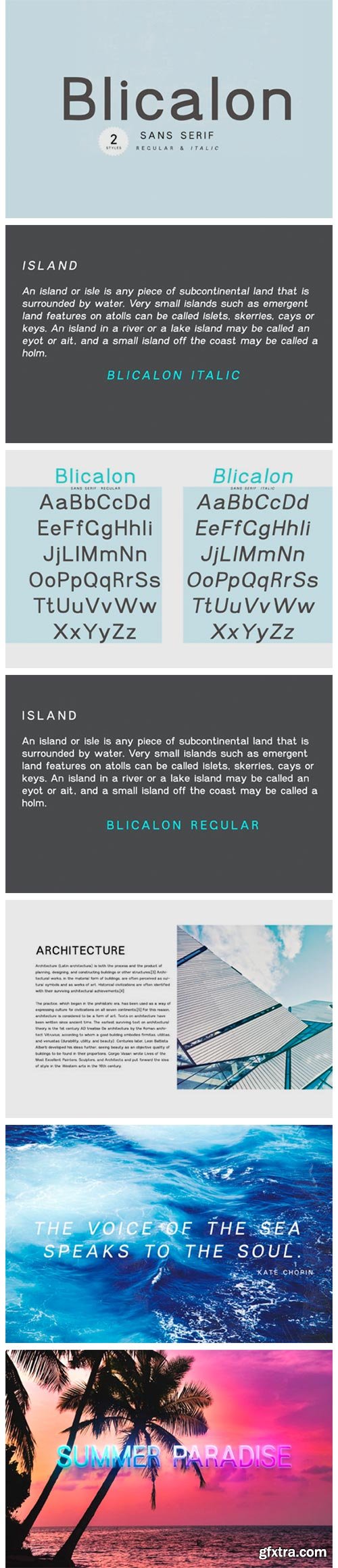 Blicalon Font