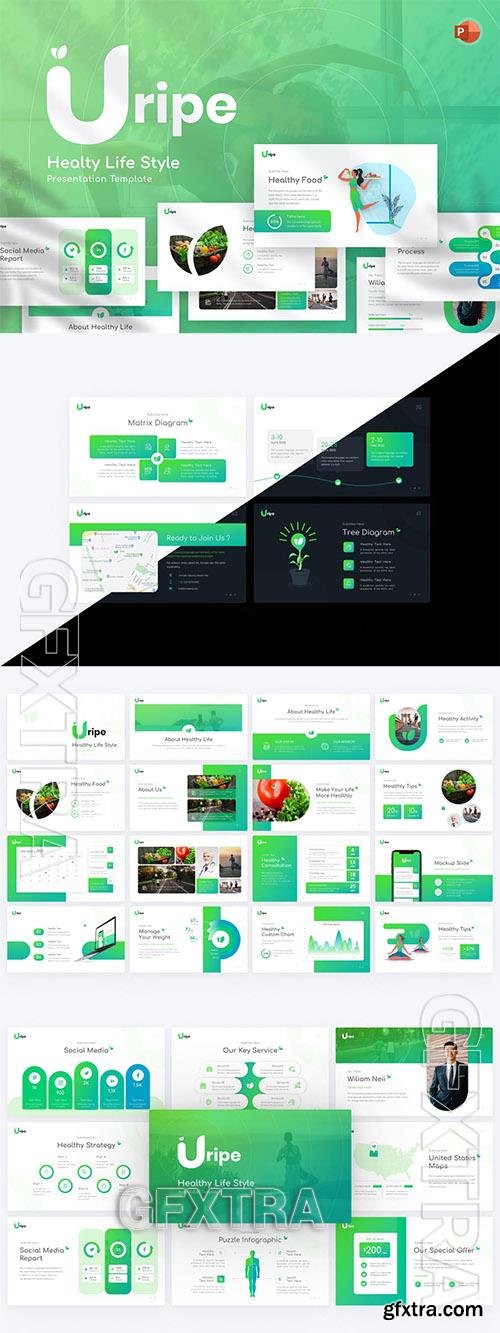 Uripe Life Style Powerpoint Template 2CMF7TG