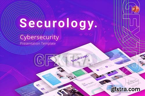 Securology Cybersecurity PowerPoint Template QY9N4DX