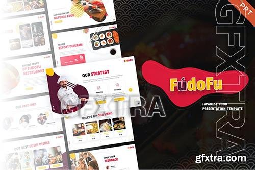 Fudofu Creative Animated Food PowerPoint Template 9VJ5P4N