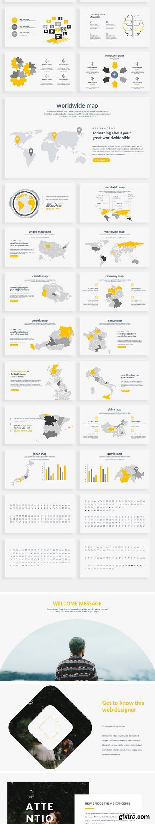 Pixel Creative Powerpoint Template