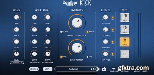 2getheraudio K1CK Synth v1.0.0.6973