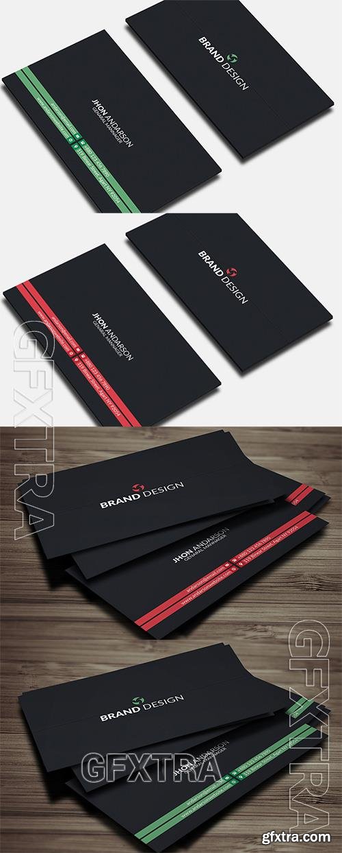 Creative mimimalst Business Card Vol_ 92 Corporate Identity o95040