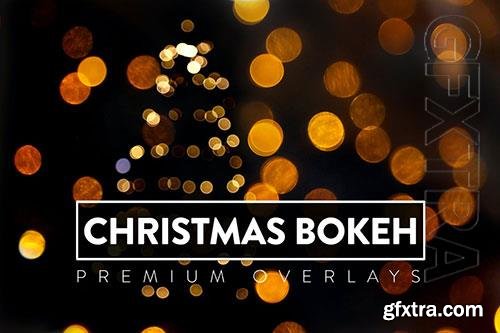 30 Christmas Bokeh Overlay