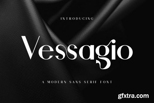 Vessagio - Advertisement Font