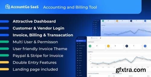 CodeCanyon - AccountGo SaaS v3.4 - Accounting and Billing Tool - 25733019 - NULLED