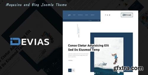 ThemeForest - Devias v1.0.0 - Blog and Magazine Joomla Theme - 33979381