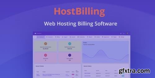 CodeCanyon - HostBilling v1.2.5 - Web Hosting Billing & Automation Software - 30610670 - NULLED