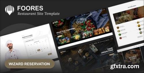 ThemeForest - Foores v1.0.0 - Restaurant Site Template - 33945871