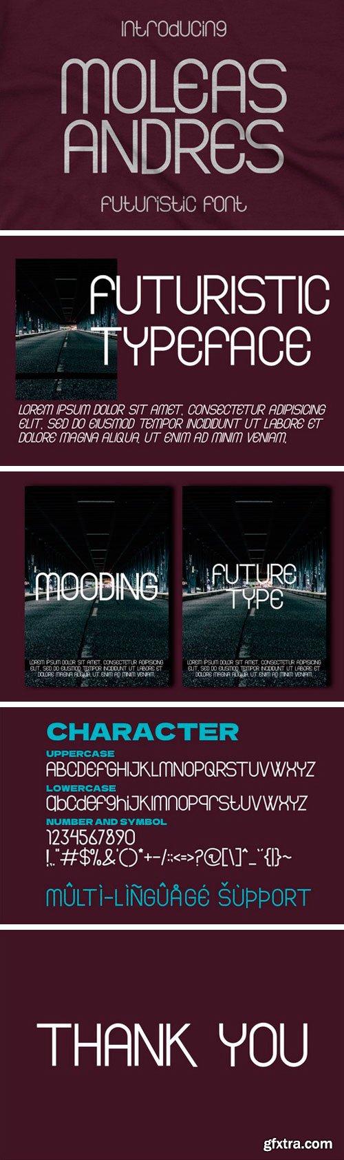 Moleas Andres Display Font