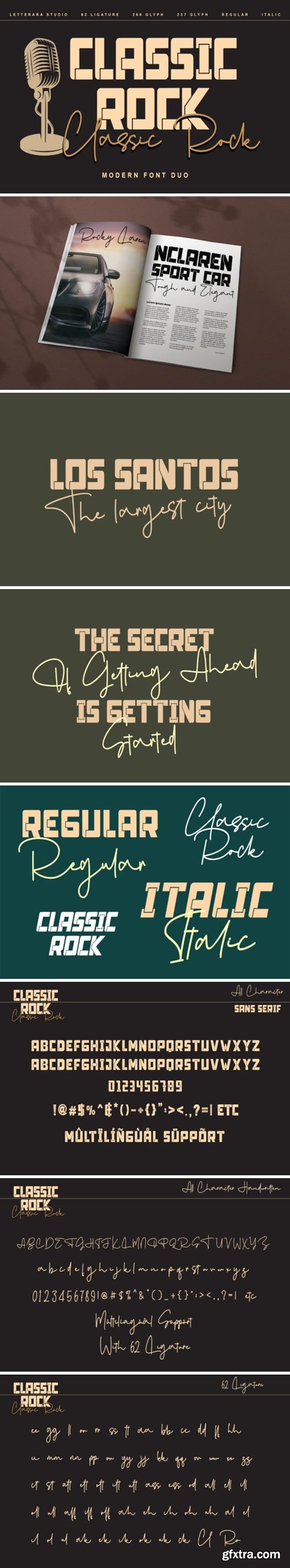 Classic Rock Font