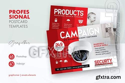 Security Technology Postcard Templates 6GY59A4