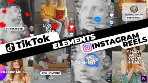 Videohive - TikTok&Instagram Elements - 33947997 - 33947997