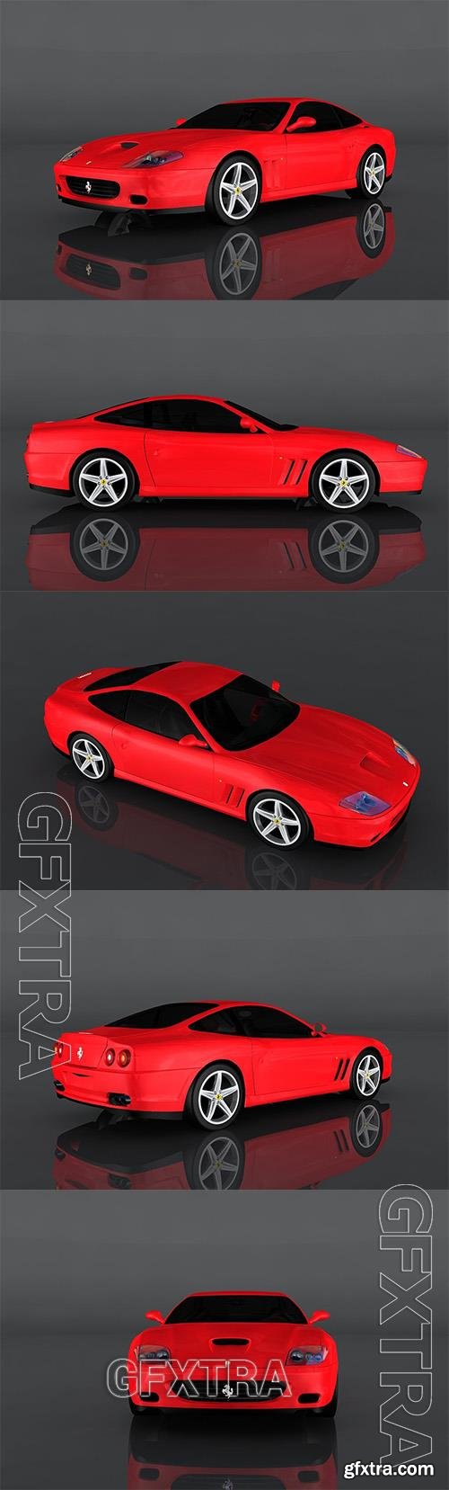 Ferrari 575 Maranello 3d model Model o175645