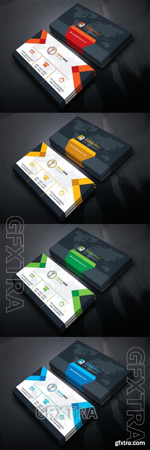 John Doe Business Card Templates Corporate Identity o181622