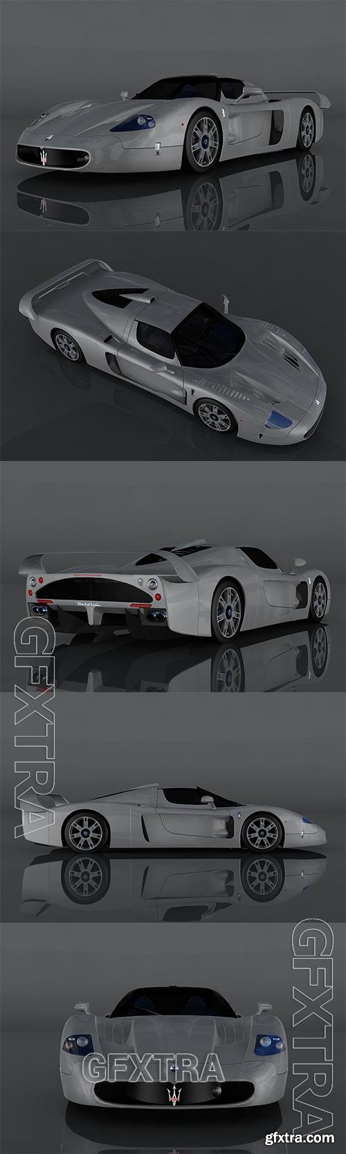 2004 Maserati MC12 3d model Model o175675