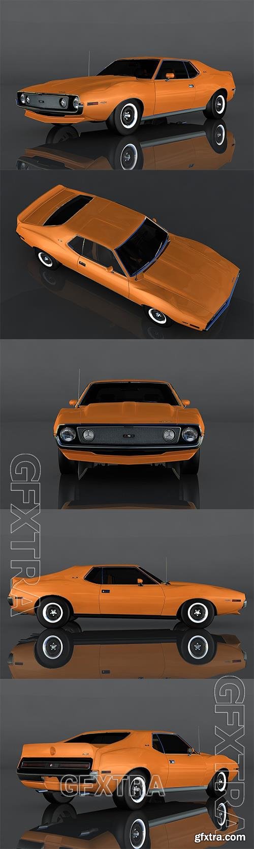 AMC Javelin 3D Model o93250