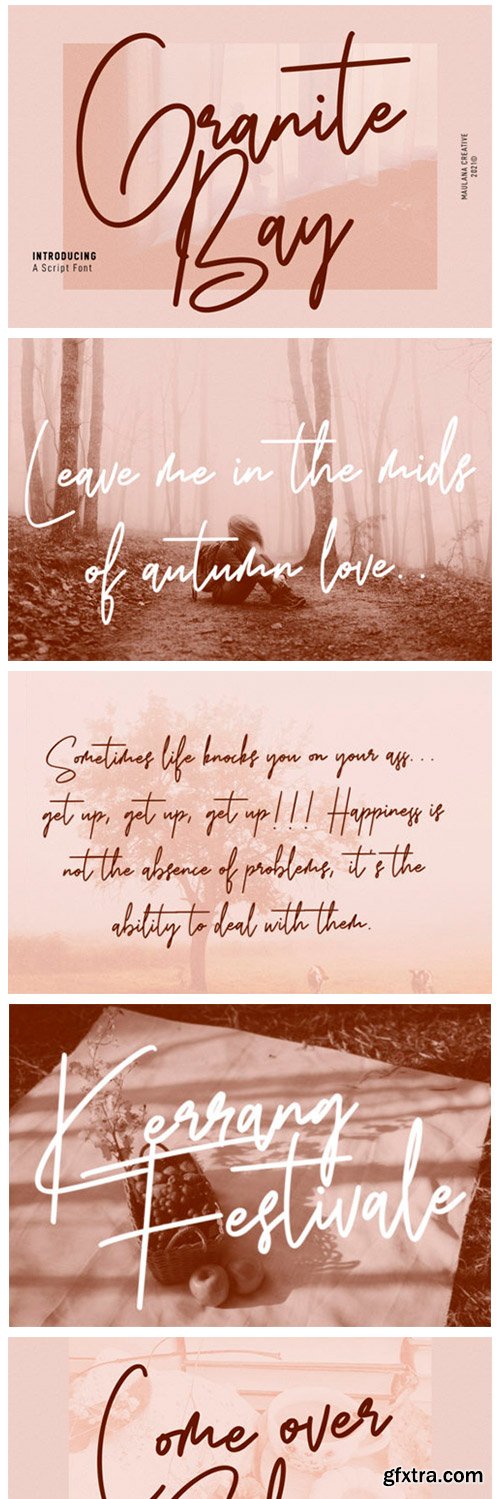 Granite Bay Script Font