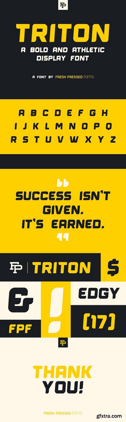 Triton Display Font