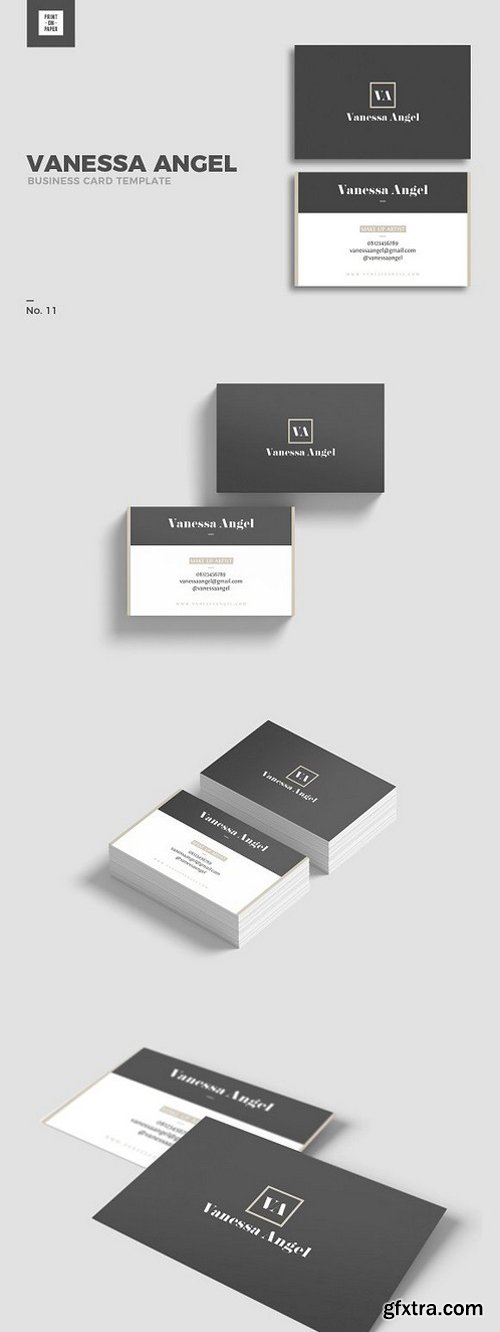 Vanessa Angel - Business Card No 11