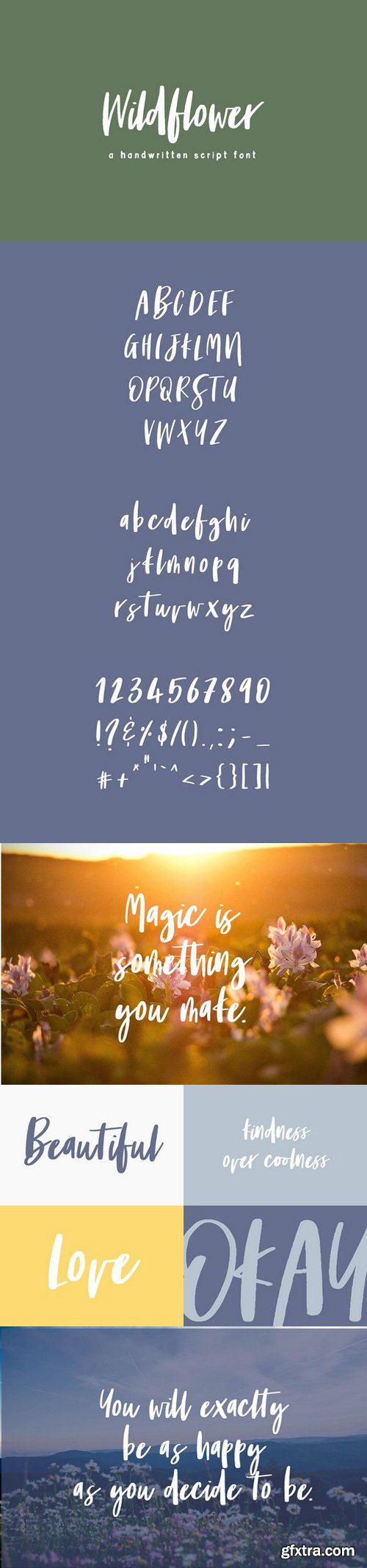 Wildflower Font