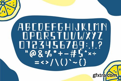 Lemon Party - Cute Display Font