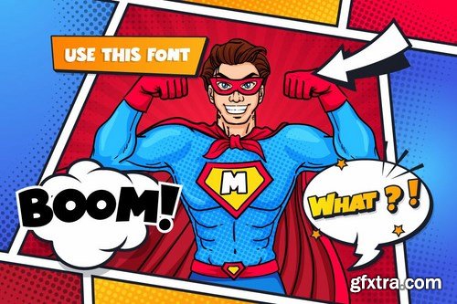 Meeow - Playful Comic Font