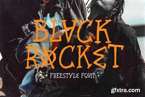 Black rocket Font