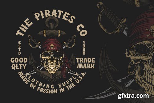 Capitan Mura - pirate display font