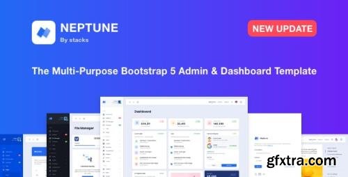 ThemeForest - Neptune v1.2 - Multi-Purpose Bootstrap 5 Admin Dashboard Template - 33492192