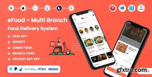 CodeCanyon - eFood - Food Delivery App with Laravel Admin Panel + Delivery Man App v5.0 - 30320338 - NULLED