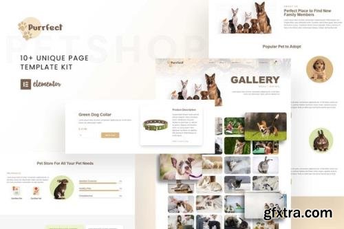 ThemeForest - Purrfect v1.0.1 - Pet Shop Elementor Template Kit - 33940661